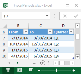 match a date in excel