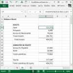 Excel Balance Sheet