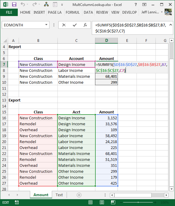 how to use a vlookup in excel 2016