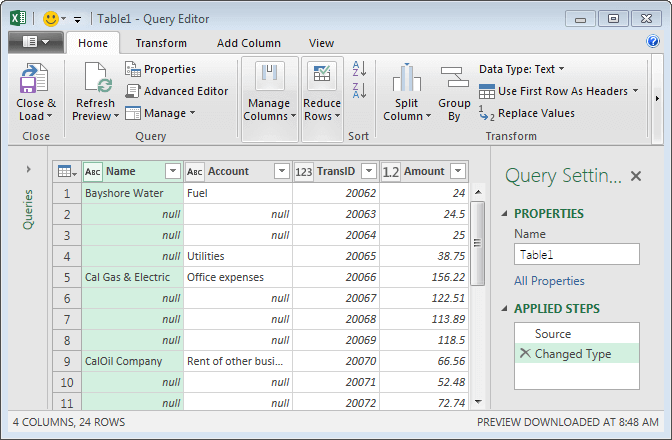 Query Editor by Jeff Lenning
