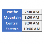 Excel time zones by Jeff Lenning
