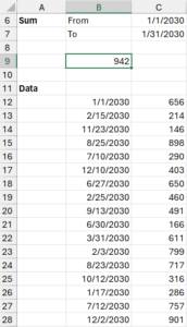 Excel How to Sum Values Between Dates - Excel University