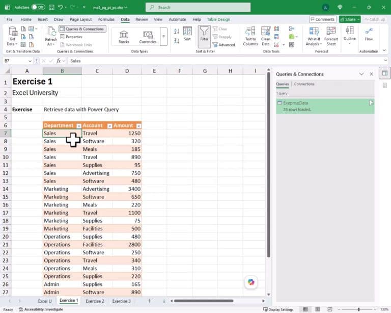 Power Query, PivotTable, and Pivot Chart: A Month-End Workflow - Excel ...