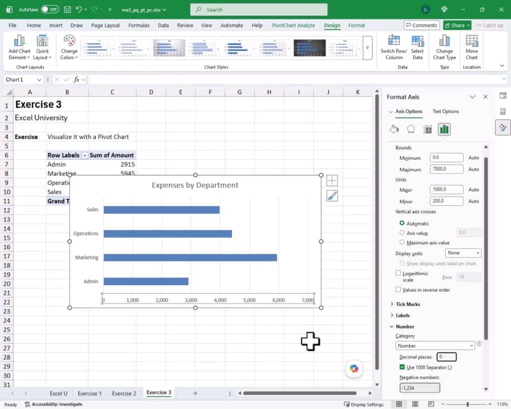 Power Query, PivotTable, and Pivot Chart: A Month-End Workflow - Excel ...