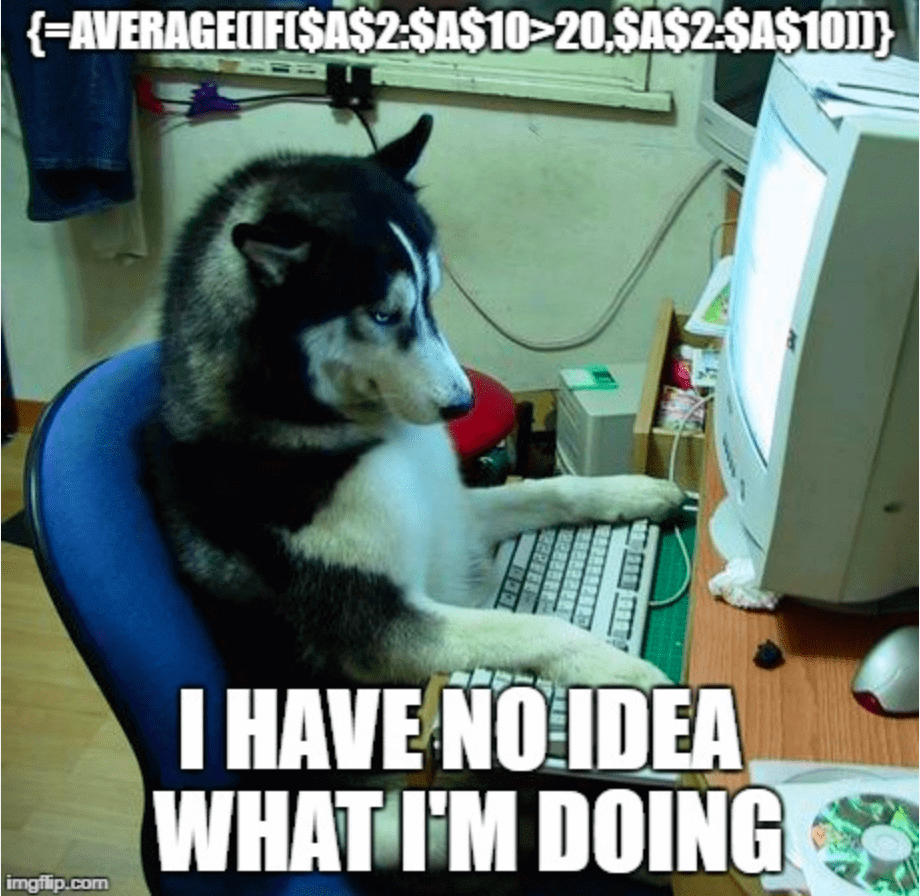 I Have No Idea What Im Doing Dog Computer